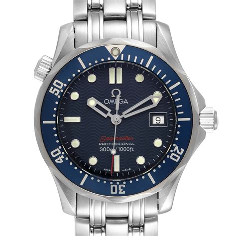 omega seamaster professional 300m wave dial|Omega Seamaster 300m chrono diver.